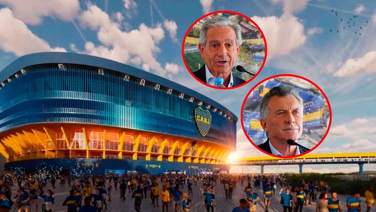 Ibarra y Macri volvieron a hablar sobre la Bombonera Siglo XXI, su proyecto de campaña en Boca