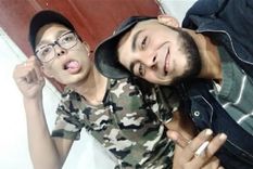 Kevin y Franco aparecieron baleados en la tarde de ayer