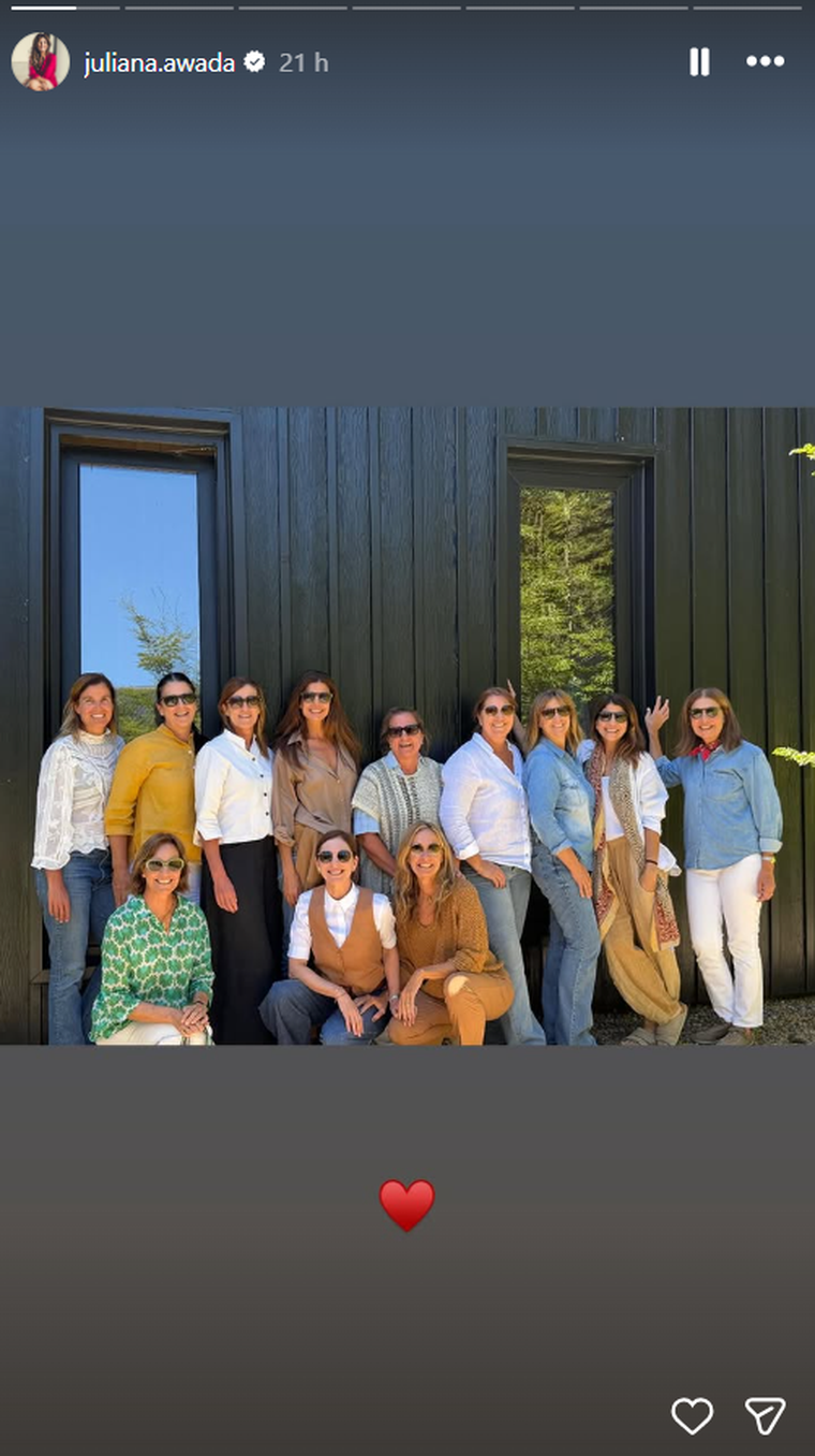 Juliana Awada rodeada de amistades tras separarse de Mauricio Macri. Juliana Awada rodeada de amistades tras separarse de Mauricio Macri. 