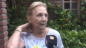 Elena (76) contó que los cuatro delincuentes amenazaron y golpearon a ella y su esposo durante un violento asalto ocurrido en la ciudad de Córdoba. Foto: Captura de tv / El Doce