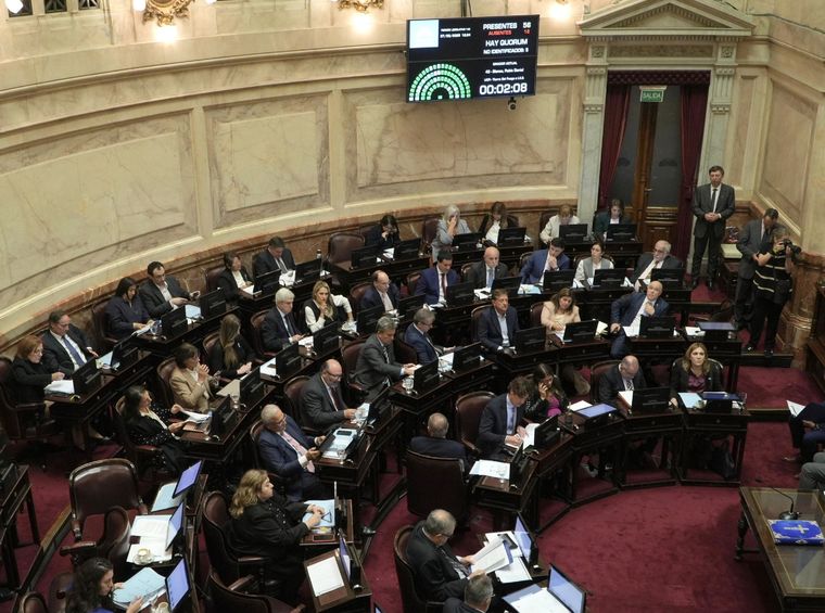 La caída de Ficha Limpia golpeó la imagen de todos los senadores. Foto: Noticias Argentinas