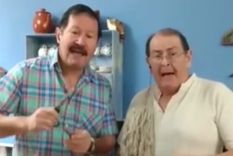 El dúo humorístico Los Cumpas participó de la canción