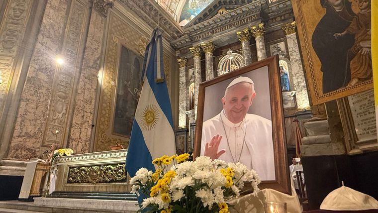 Homenaje al Papa Francisco en Flores.&nbsp;