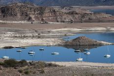 El embalse Potrerillos se encuentra en el nivel más bajo desde que se llenó en 2006 El embalse Potrerillos se encuentra en el nivel más bajo desde que se llenó en 2006
