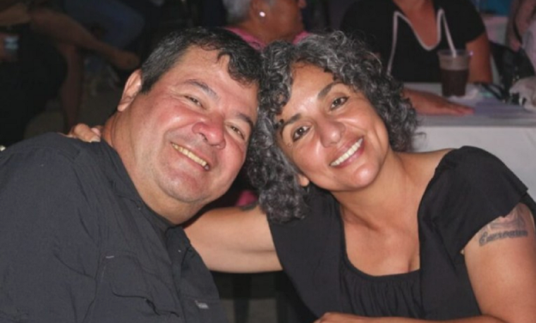 Emerenciano Sena y Marcela Acuña Foto: NA