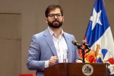 Gabriel Boric se vas tras cuatro años en el poder en Chile. Foto: Efe.