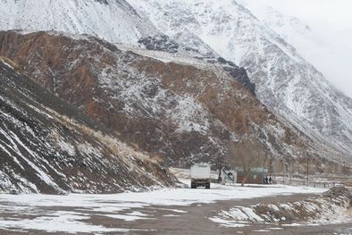 MDZol | Temporal en Ruta 7 (archivo). Foto: Alf Ponce / MDZ