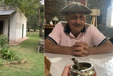 La escena del crimen y la víctima Foto: NA La escena del crimen y la víctima Foto: NA