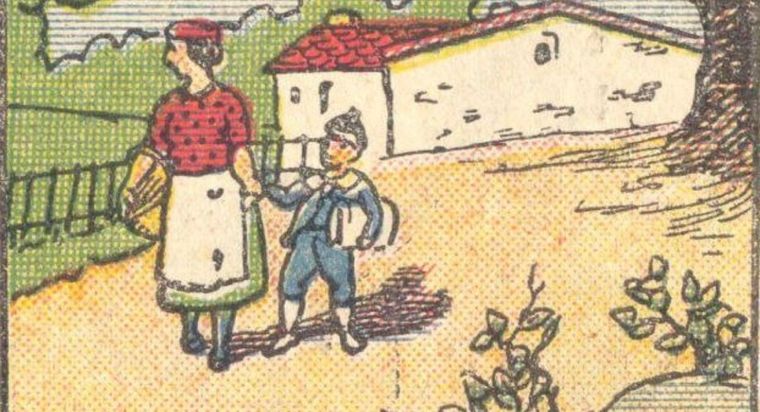 Acertijo visual, reto visual, niño