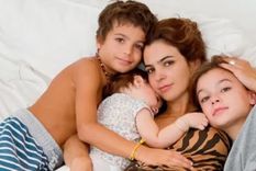 Agustina Cherrí compartió mostró lo grandes que están sus 4 hijos. Foto: Captura tv