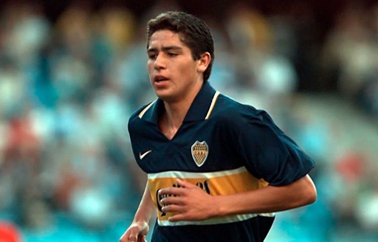 Juan Román Riquelme El ídolo de Boca, a 26 años de su debut en Primera.