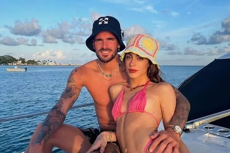 La pareja disfruta de la tranquilidad y las arenas blancas de Tulum, México. Foto: Instagram Tini Stoessel La pareja disfruta de la tranquilidad y las arenas blancas de Tulum, México. Foto: Instagram Tini Stoessel