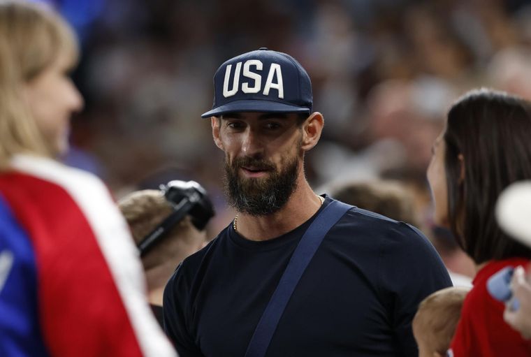 Michael Phelps, el multiganador olímpico. Foto: EFE