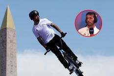 El Maligno Torres ganó el oro olímpico a pesar del problema de asma que atravesaba. Foto: COI y captura TyC Sports El Maligno Torres ganó el oro olímpico a pesar del problema de asma que atravesaba. Foto: COI y captura TyC Sports