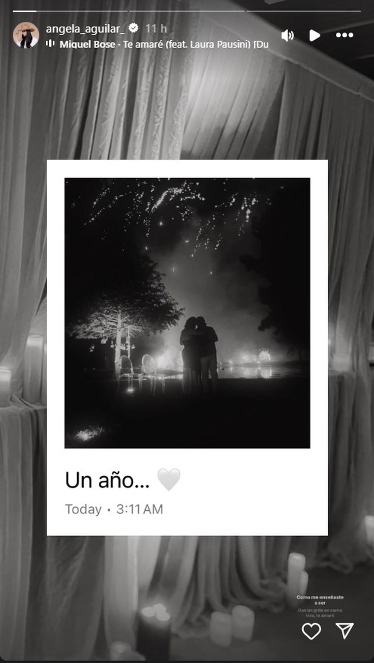 A un año de casados. A un año de casados.