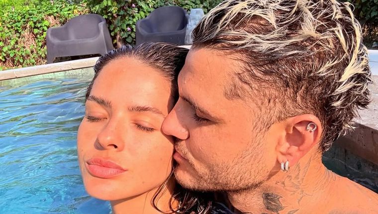 La China Suárez y Mauro Icardi Foto: Instagram: @mauroicardi