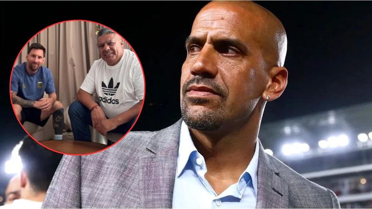 Verón habló sobre el rol de Messi en medio de la guerra interminable con Tapia.&nbsp;