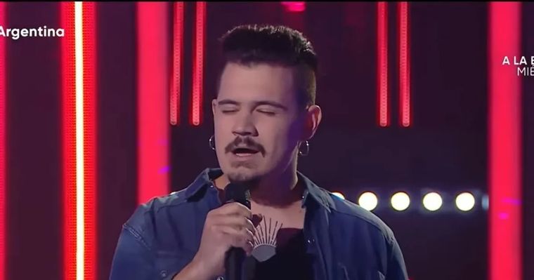 Francisco Escudero, el mendocino que causó furor en La Voz Argentina