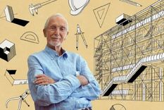 El arquitecto Renzo Piano, coautor del diseño con Richard Rogers, nunca pensó que se iban a ganar. Foto: BBC