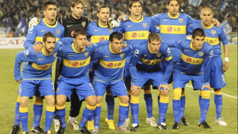 Jesús Méndez, en su paso por Boca.