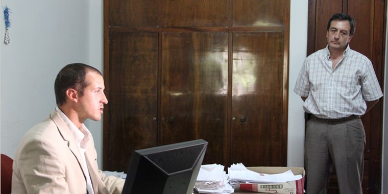 Raúl Oyola y Luis Lucchesi Foto: Maggie Ojcius/Mediamza.com