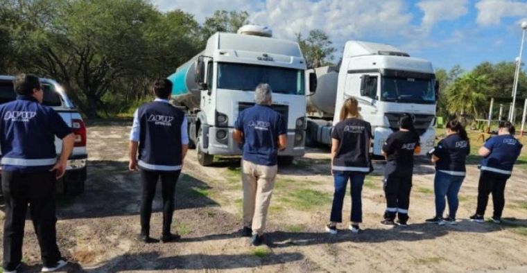 Se trata de 80.000 litros de combustible Foto: Noticias Argentinas