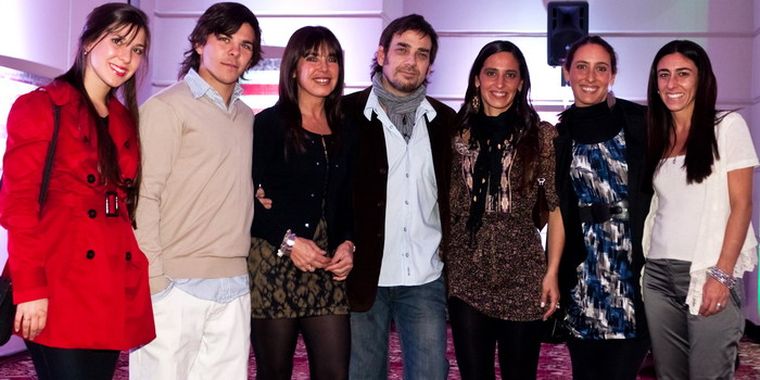 Carla y Franco Pérez Magnelli, Patricia y Pablo Robello, María José, María Pía y María Inés Verdaguer. Foto: Gentileza