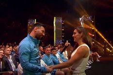Messi, la Sole y un momento emocionante en el homenaje de la Selección argentina