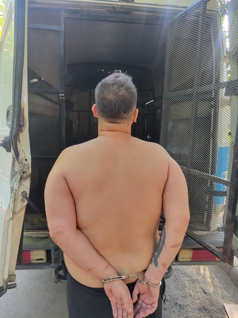 Un sujeto con un amplio prontuario fue detenido en Guaymallén Foto: Ministerio de Seguridad de Mendoza