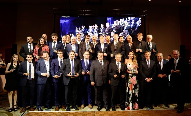 Una foto de los premiados del año pasado.