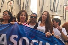 Una de las imágenes con la que Victoria Onetto recordó a Alejandra Darín. Foto: X @onettovictoria.