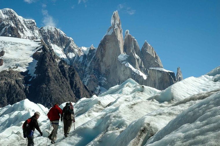 Estaba filmando en El Chaltén cuando se encontró con la escena menos pensada. Foto: La Ruta Natural