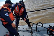 Prefectura encontró la droga flotando