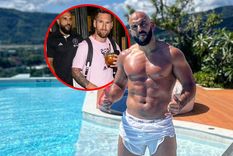 Así es Yassine Cheuko, el guardaespaldas de Messi que no ocultó su enojo. Foto: archivo Así es Yassine Cheuko, el guardaespaldas de Messi que no ocultó su enojo. Foto: archivo