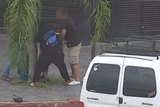 El hecho ocurrió en un local ubicado sobre la avenida Leandro N. Alem al 3600, entre José Pons y José Luis Piris. Foto: Captura de video