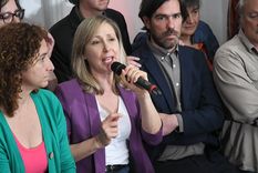 La dirigente de La Izquierda apuntó contra los candidatos que pasaron a la segunda vuelta Foto: Télam