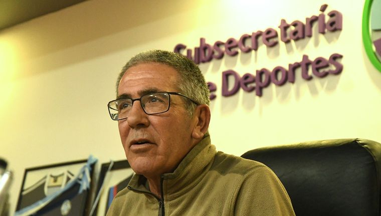 El subsecretario de Deportes, Federico Chiapetta. El subsecretario de Deportes, Federico Chiapetta.