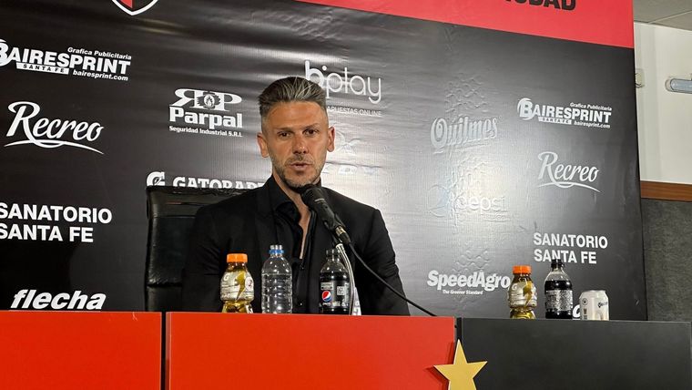 Demichelis se irritó ante una pregunta tras el empate de River Foto: River desde la tribuna