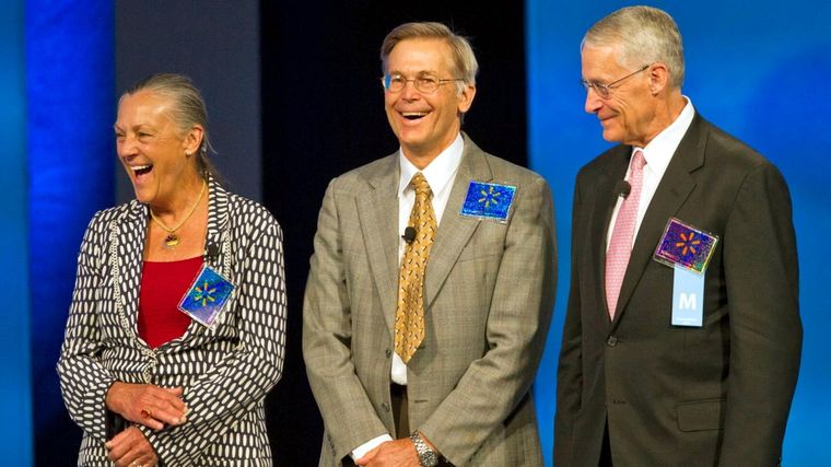 Los Walton son inmensamente ricos. Foto: Cnbc.
