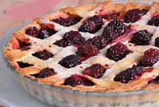 merienda dulce: haz una rica tarta de mora ¡liviana y facil!