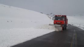 El Pehuenche se encontraba cerrado tras un fuerte temporal de nieve Foto: Gentileza Vialidad Nacional.