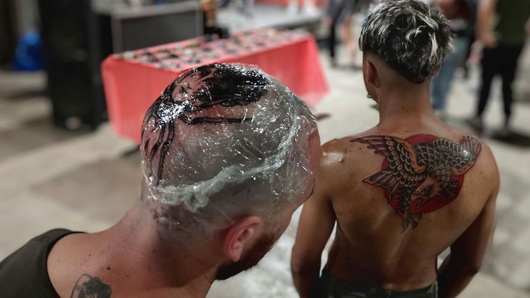 En la Expo Tattoo hubo concurso de diseños y realización. En la Expo Tattoo hubo concurso de diseños y realización.