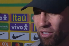 Otamendi habló sobre la posible renuncia de Scaloni. Foto: Captura Otamendi habló sobre la posible renuncia de Scaloni. Foto: Captura