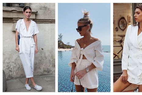 ¡Bienvenido 2021! Los mejores looks total white para atraer positividad en Año Nuevo