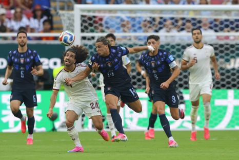 Uruguay enfrenta a España en el Estadio AKRON de Guadalajara, México. Uruguay enfrenta a España en el Estadio AKRON de Guadalajara, México.