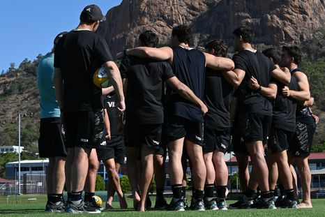 Los Pumas ya trabajan en Townsville. Los Pumas ya trabajan en Townsville.