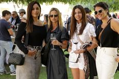 Magdalena Pesce, gerente general de Wines of Argentina, se encontró con amigas. Foto: Gentileza