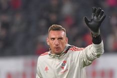 Enrique Bologna defendió a Franco Armani. Foto: River Plate