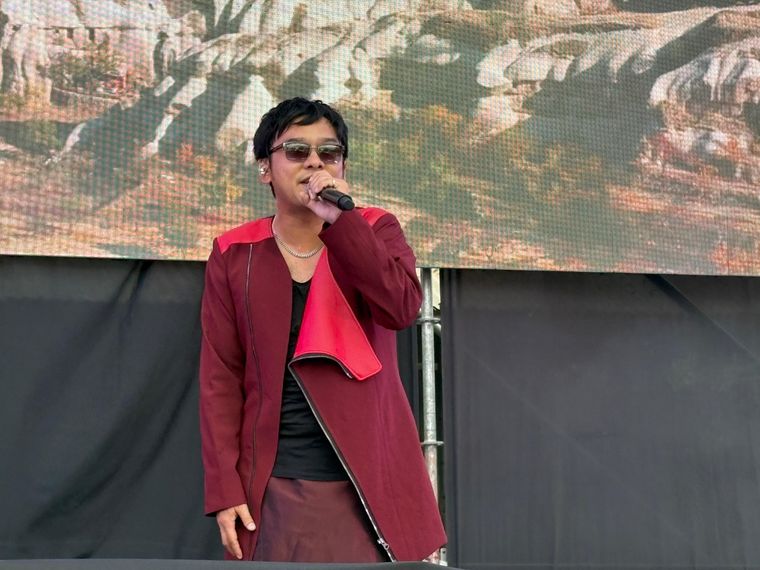 El cantante japonés, CODA, cantó ambos días de la edición. El cantante japonés, CODA, cantó ambos días de la edición.