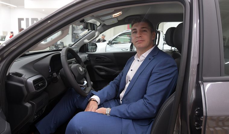 Leandro Lipari, gerente comercial de Lorenzo Automotores. Leandro Lipari, gerente comercial de Lorenzo Automotores.